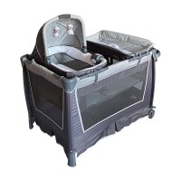 New Product 2020 Luxury Baby Bed, Baby Furniture Folding Baby Cot With Cradle/