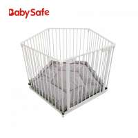 Babysafe Hot selling proof outdoor children metal play fence for kids